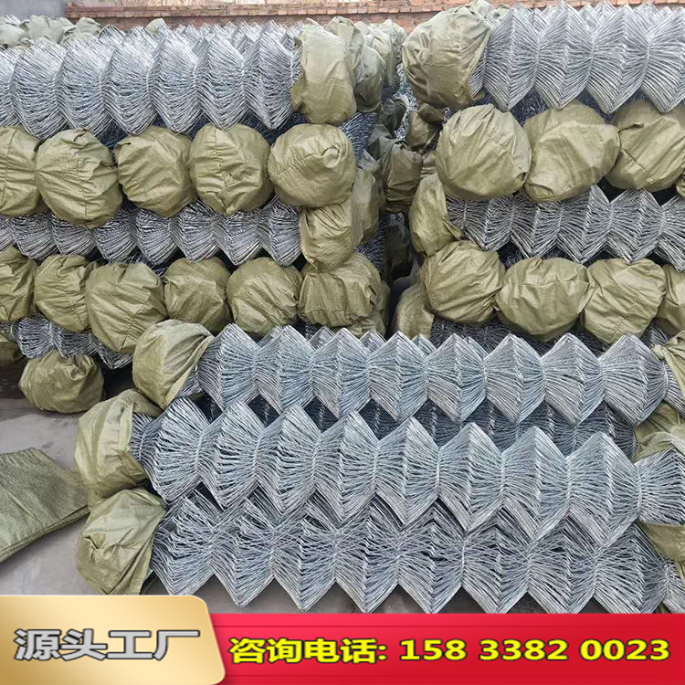 山東礦用鐵絲菱形網圖片1